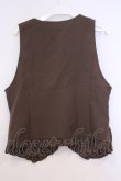 画像3: axes femme / お花レースベスト M ブラウン O-26-02-04-1035-AX-TO-IG-OS (3)