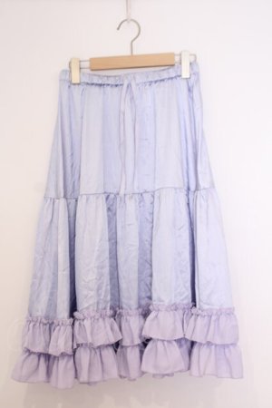 画像: axes femme kawaii / ミディフリルペチスカート M ラベンダー O-26-02-04-1037-AX-SK-IG-OS