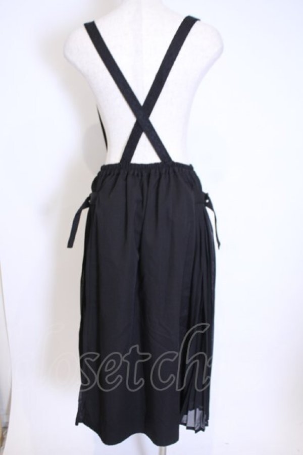 画像3: axes femme / サイドプリーツバックル付スカート  クロ O-26-02-04-1004-AX-SK-IG-OS (3)