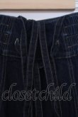 画像2: axes femme / サス付イレヘムデニムスカート  インディゴ O-26-02-04-1043-AX-SK-IG-OS (2)