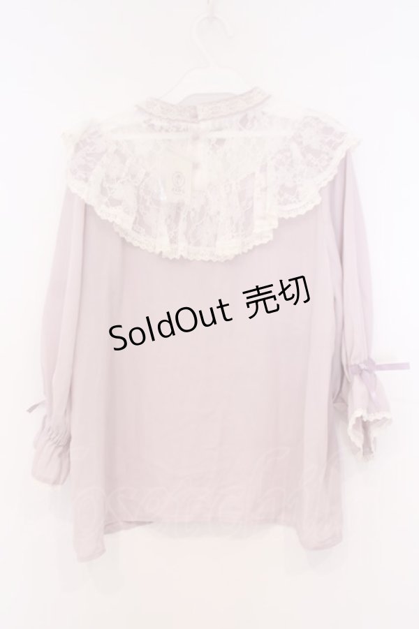 画像3: axes femme kawaii / ヴィンテージドールブラウス M ピンク O-26-02-04-1071-AX-BL-IG-OS (3)