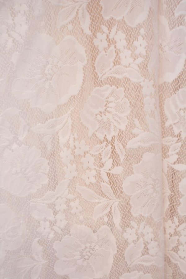 画像2: axes femme / レースサーキュラースカート  アイボリー O-26-02-04-1073-AX-SK-IG-OS (2)