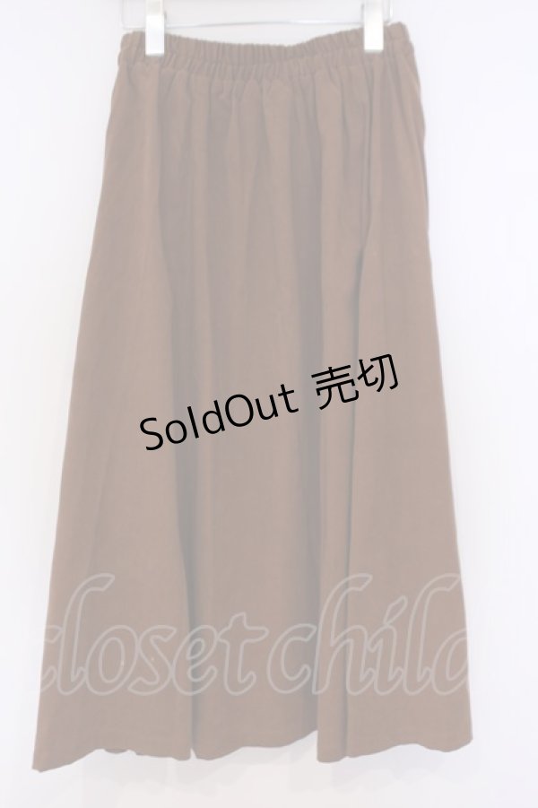 画像3: axes femme / スウェード風スカート  ブラウン O-26-02-04-1080-AX-SK-IG-ZT595 (3)