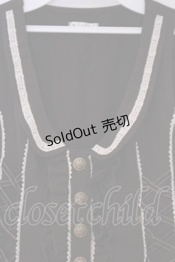 画像2: axes femme / サイドレースUPベスト  ブラウン O-26-02-04-1096-AX-TO-IG-OS (2)