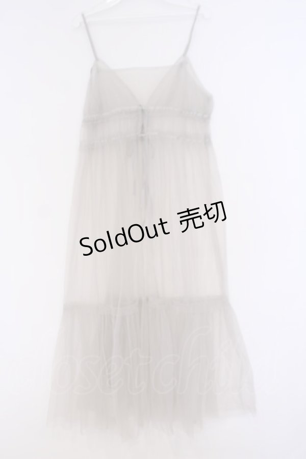 画像1: axes femme / 前後2wayチュールキャミ  ベージュ O-26-02-04-1108-AX-OP-IG-OS (1)