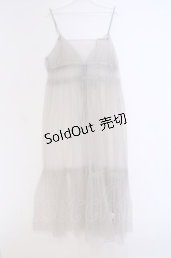 画像3: axes femme / 前後2wayチュールキャミ  ベージュ O-26-02-04-1108-AX-OP-IG-OS (3)