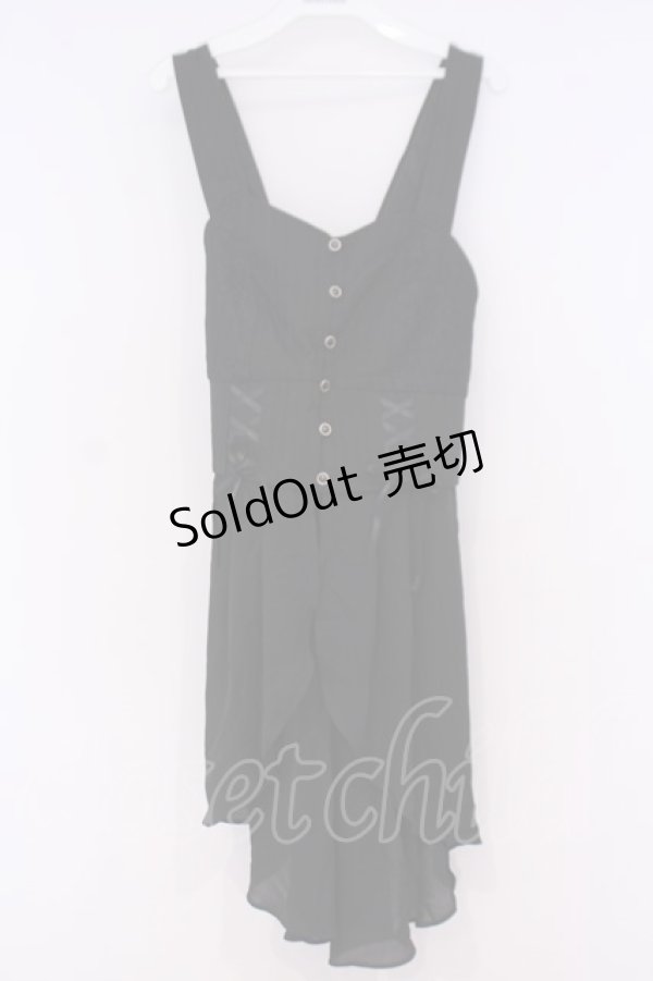 画像1: axes femme POETIQUE / バッククロスジレ M クロ O-26-02-04-1015-AX-TO-IG-OS (1)