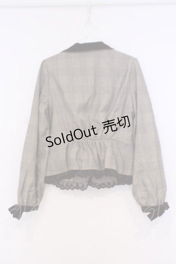 画像3: axes femme POETIQUE / ボリューム袖ジャケット M ブラウン系 O-26-02-04-1017-AX-JA-IG-OS (3)