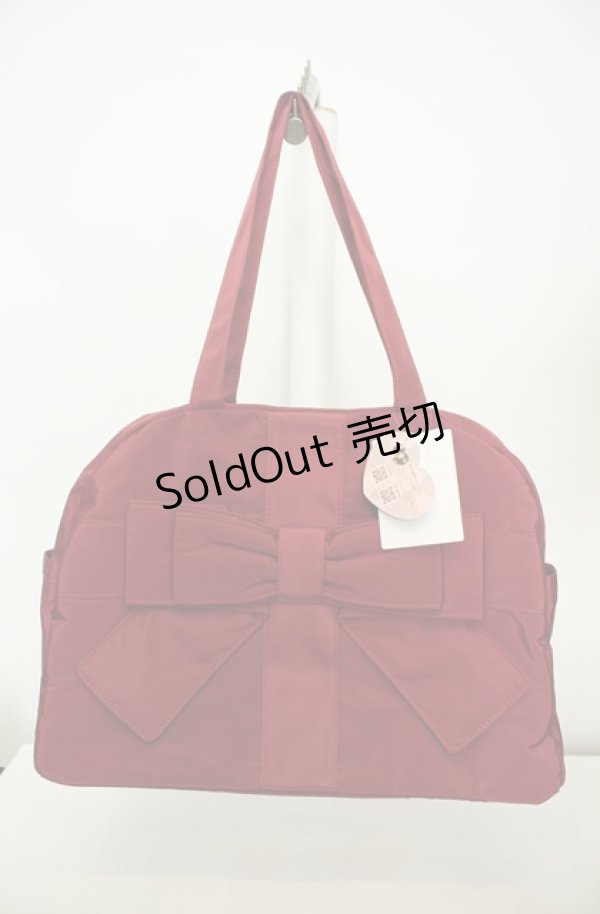 画像1: m petit by misako / ボストンバッグ  アカ O-26-02-04-2005-LO-BG-IG-OS (1)