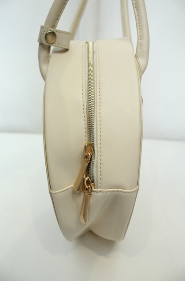 画像2: m petit by misako / AMサークルリボントートバッグ  アイボリー O-26-02-04-2007-0-BG-IG-OS (2)