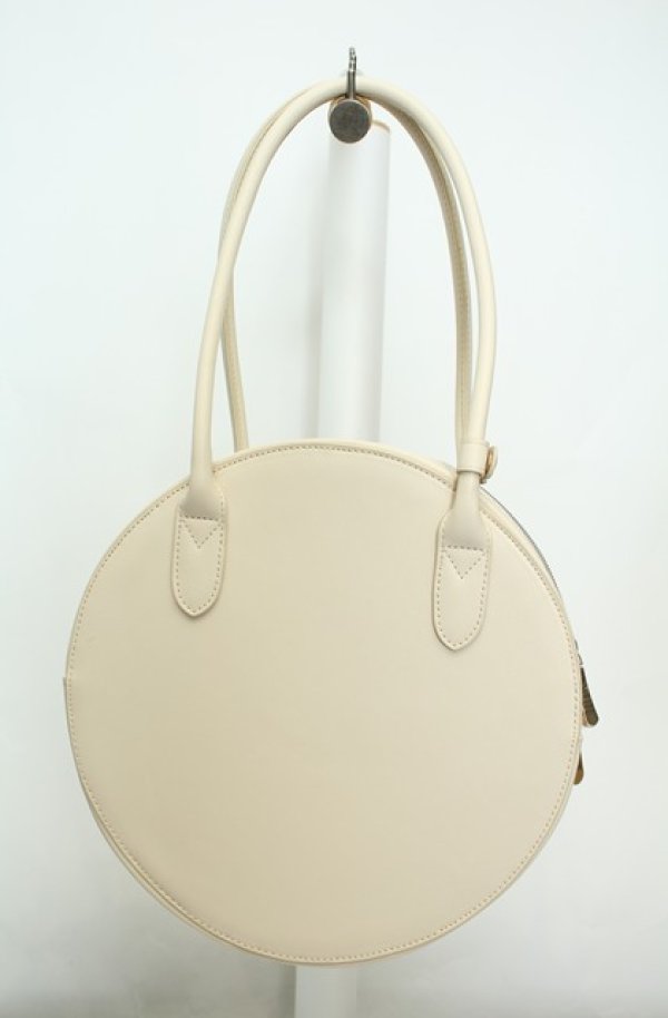 画像3: m petit by misako / AMサークルリボントートバッグ  アイボリー O-26-02-04-2007-0-BG-IG-OS (3)