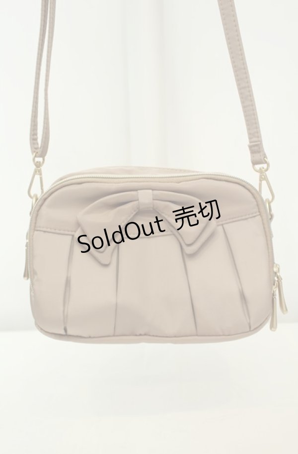 画像1: m petit by misako / AMリボンショルダーウォレットSLD  ブラウン O-26-02-04-2009-LO-BG-IG-OS (1)