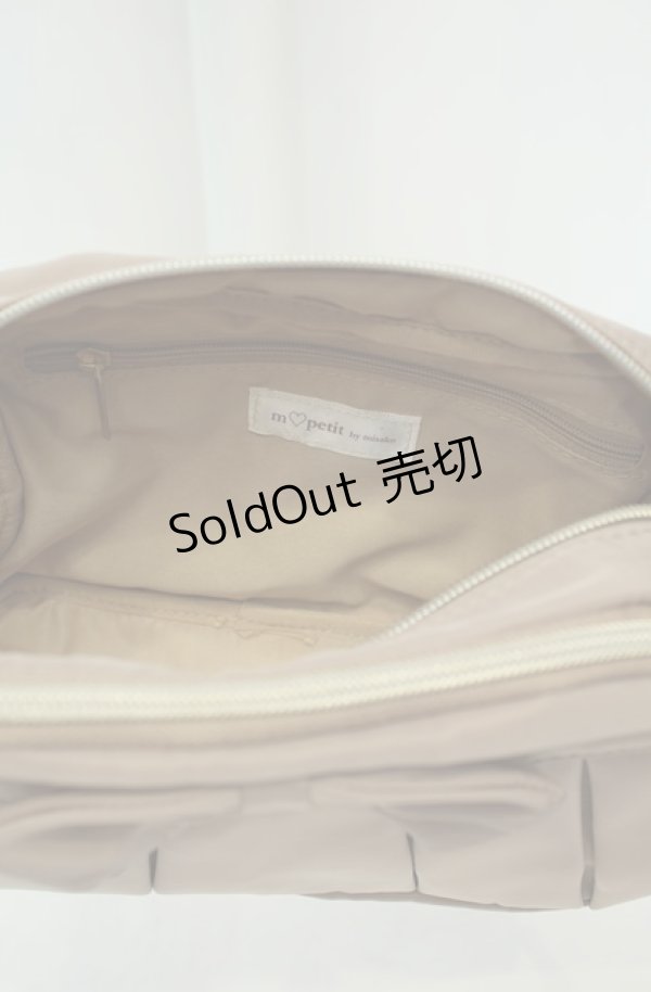 画像4: m petit by misako / AMリボンショルダーウォレットSLD  ブラウン O-26-02-04-2009-LO-BG-IG-OS (4)