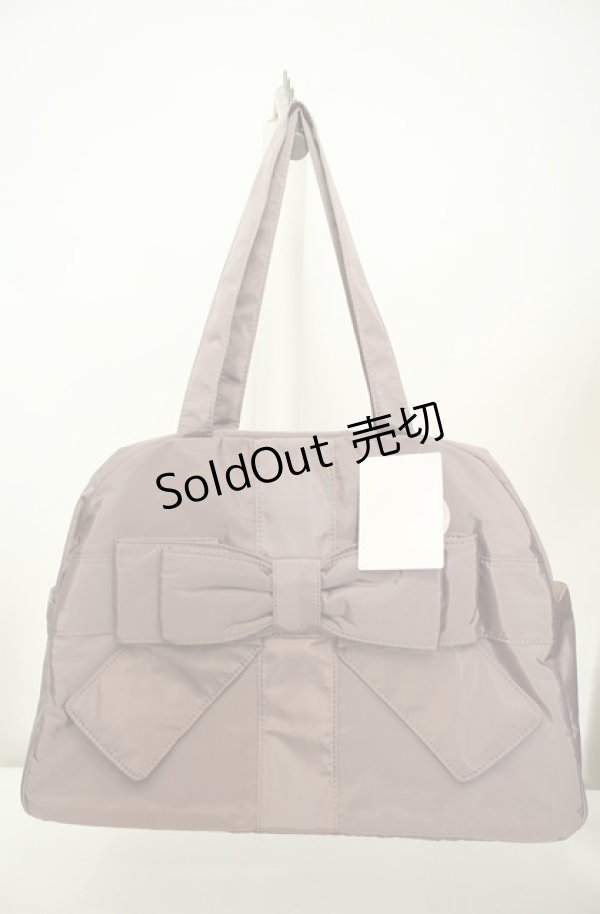 画像1: m petit by misako / ボストンバッグ  ピンクベージュ O-26-02-04-2015-LO-BG-IG-OS (1)