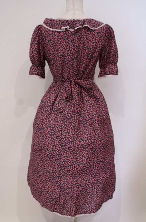 画像3: MILK / ベリーズドレス  ネイビーローズ O-26-02-04-011-ML-OP-OW-OS (3)