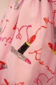 画像2: MILK / ラブ・ルージュドレス  ベビーピンクベース O-26-02-04-015-ML-OP-OW-OS (2)