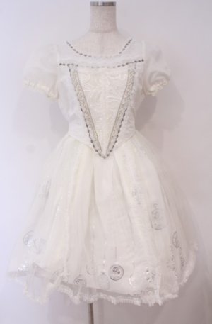 画像: Secret Honey / White dress one piece（Alice Through the Looking Glass ver.）ワンピース 2 シロ O-26-02-04-017-CA-OP-OW-OS