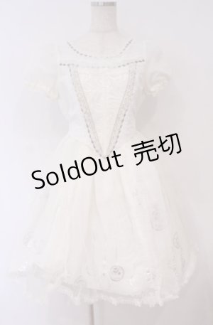 画像: Secret Honey / White dress one piece（Alice Through the Looking Glass ver.）ワンピース 2 シロ O-26-02-04-017-CA-OP-OW-OS