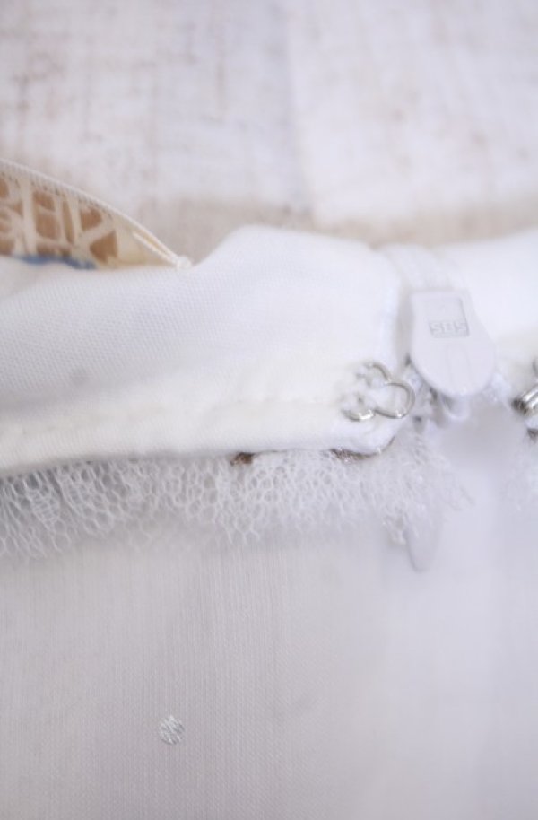 画像4: Secret Honey / White dress one piece（Alice Through the Looking Glass ver.）ワンピース 2 シロ O-26-02-04-017-CA-OP-OW-OS (4)