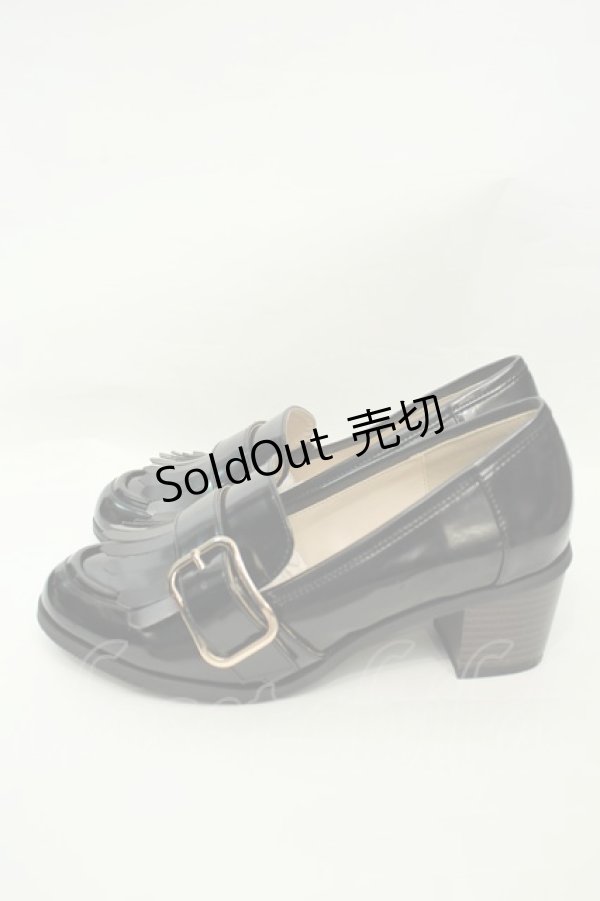 画像3: F i.n.t / バックル使いローファー M クロ O-26-02-05-049-0-SH-IG-OS (3)