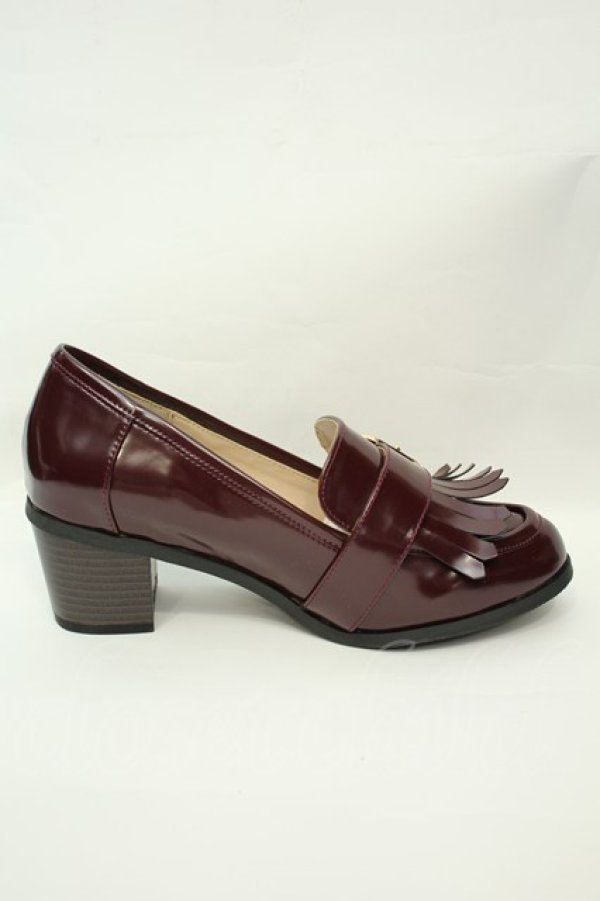 画像5: F i.n.t / バックル使いローファー M ワイン O-26-02-05-050-0-SH-IG-OS (5)