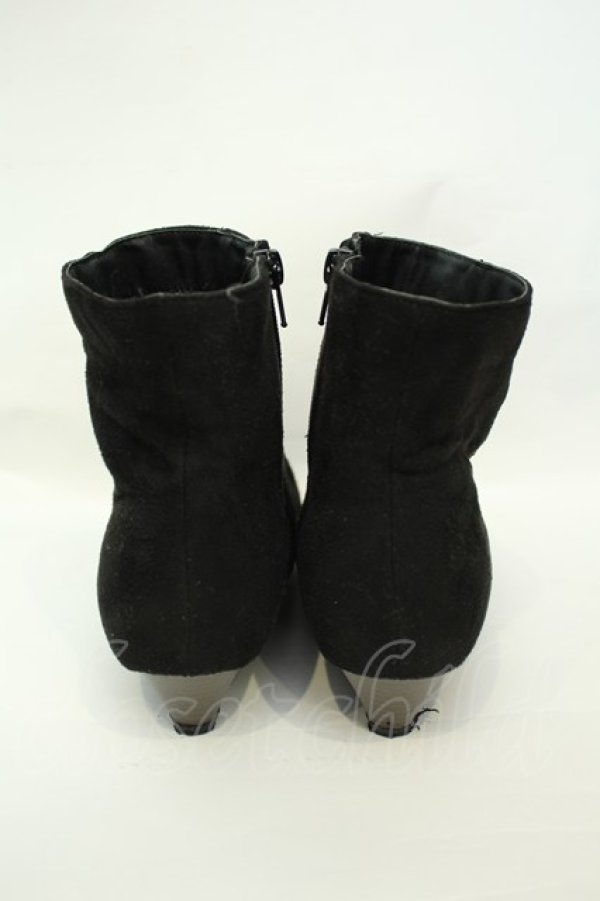 画像4: an another angelus / ローヒールナポレオンブーツ L(24.5cm) クロ O-26-02-05-053-CA-SH-YM-OS (4)