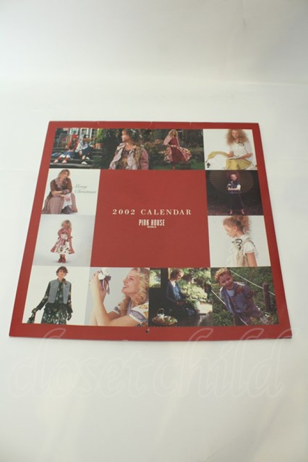 画像1: PINK HOUSE / カレンダー  2002年 O-26-02-05-019-LO-ZA-IG-OS (1)