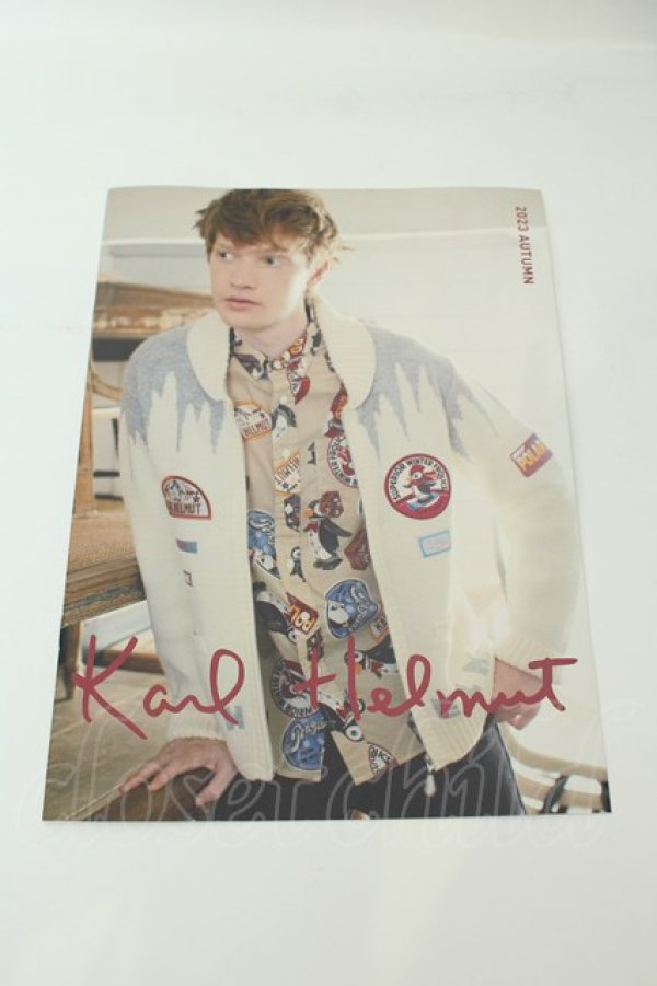 画像1: Karl Helmut / カタログ  2023AUTUMN O-26-02-05-021-EL-ZA-IG-OS (1)