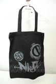 画像1: NieR Clothing / コットントートバッグ  ブラック O-26-02-05-033-PU-BG-YM-OS (1)