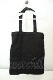 画像2: NieR Clothing / コットントートバッグ  ブラック O-26-02-05-033-PU-BG-YM-OS (2)