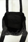 画像3: NieR Clothing / コットントートバッグ  ブラック O-26-02-05-033-PU-BG-YM-OS (3)