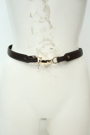 画像: F&A / フロントビット使いベルト  ブラウン O-26-02-05-041-LO-ZA-IG-OS