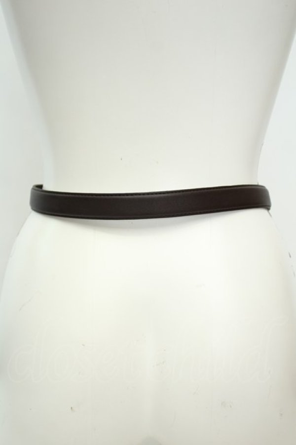 画像2: F&A / フロントビット使いベルト  ブラウン O-26-02-05-041-LO-ZA-IG-OS (2)