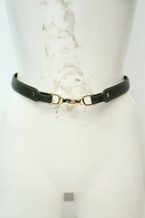 画像: F&A / フロントビット使いベルト  グリーン O-26-02-05-042-LO-ZA-IG-OS