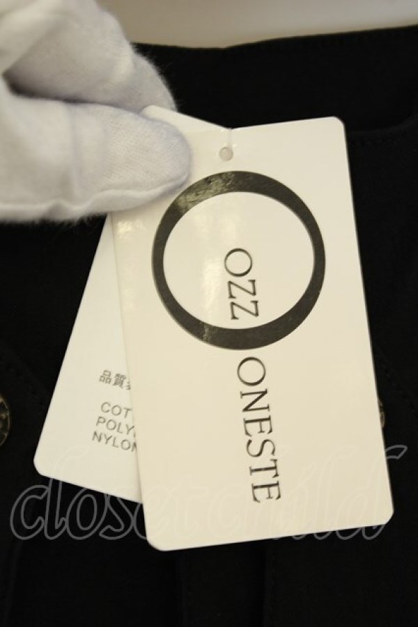 画像2: Ozz oneste / ラップ付きショートパンツ  ブラック O-26-02-06-038-OO-PA-OW-OS (2)