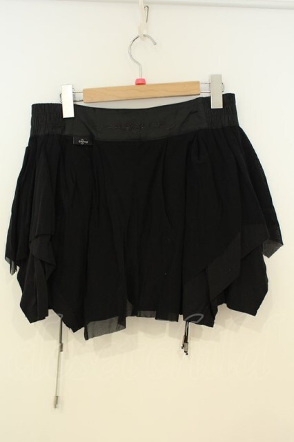 画像2: Ozz Croce / ランダムメッシュショートパンツ  ブラック O-26-02-06-040-OO-PA-OW-OS (2)