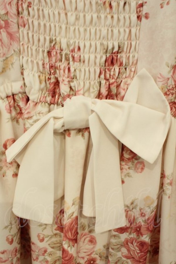 画像3: LIZ LISA / ブーケリボン柄ワンピース 0 ピンク O-26-02-06-005-LO-OP-OW-OS (3)