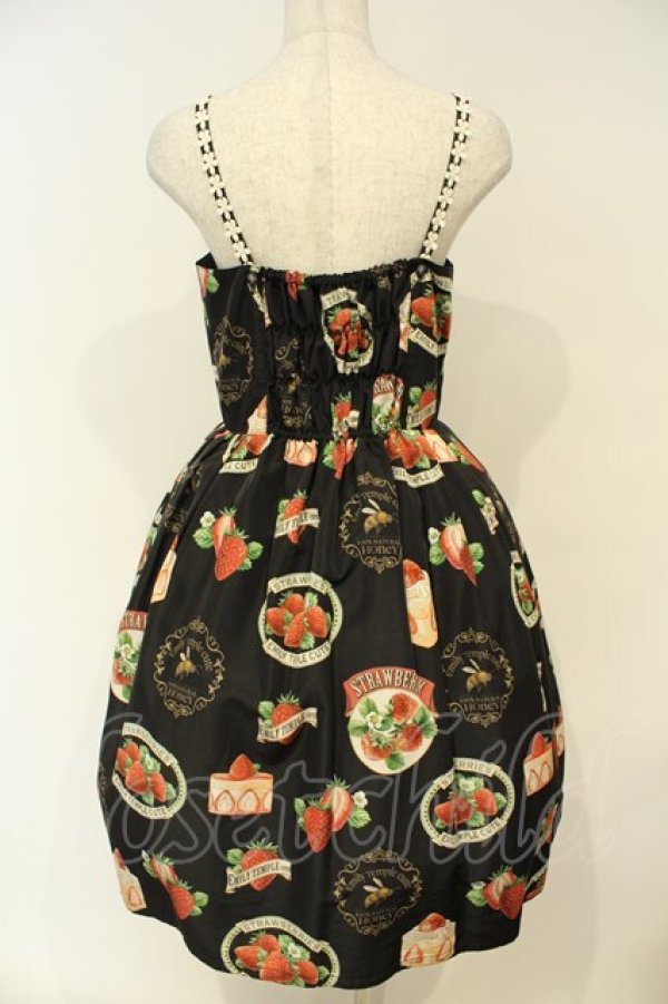 画像4: Emily Temple cute / Berry Partyワンピース  クロ O-26-02-06-048-ET-OP-IG-OS (4)