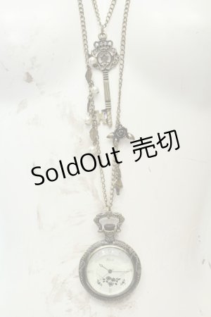 画像: axes femme / アリス懐中時計ネックレス  ゴールド O-26-02-06-1052-AX-AC-OW-OS