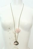 画像2: axes femme / お花＆リースモチーフネックレス  ゴールド O-26-02-06-1055-AX-AC-OW-OS (2)