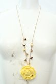 画像2: axes femme / BIGローズモチーフネックレス  ゴールド O-26-02-06-1056-AX-AC-OW-OS (2)