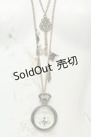 画像: axes femme / アリス懐中時計ネックレス  ゴールド O-26-02-06-1058-AX-AC-OW-OS