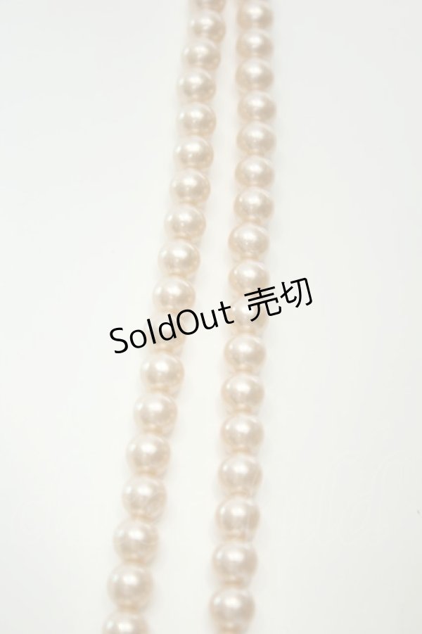 画像2: axes femme / パールネックレス  ピンク O-26-02-06-1007-AX-AC-OW-OS (2)