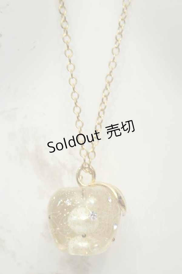 画像1: axes femme / 黄金の林檎ネックレス  ゴールド O-26-02-06-1067-AX-AC-OW-ZT575-F004 (1)