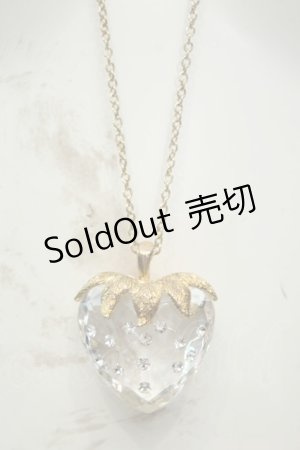 画像: axes femme / クリア苺ネックレス  ゴールド O-26-02-06-1068-AX-AC-OW-OS