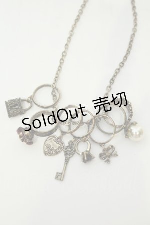 画像: axes femme / アンティークモチーフリングネックレス  ゴールド O-26-02-06-1069-AX-AC-OW-ZT575-F004