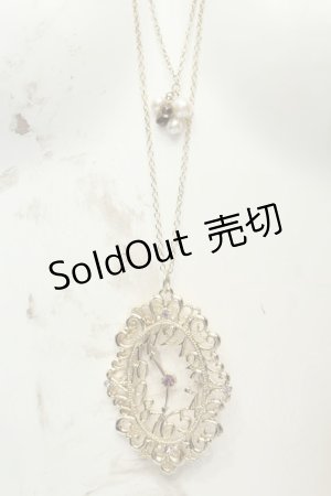 画像: axes femme / 時計モチーフネックレス  ゴールド O-26-02-06-1073-AX-AC-OW-OS