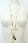 画像2: axes femme / お花＆リースモチーフネックレス  シルバー O-26-02-06-1075-AX-AC-OW-OS (2)