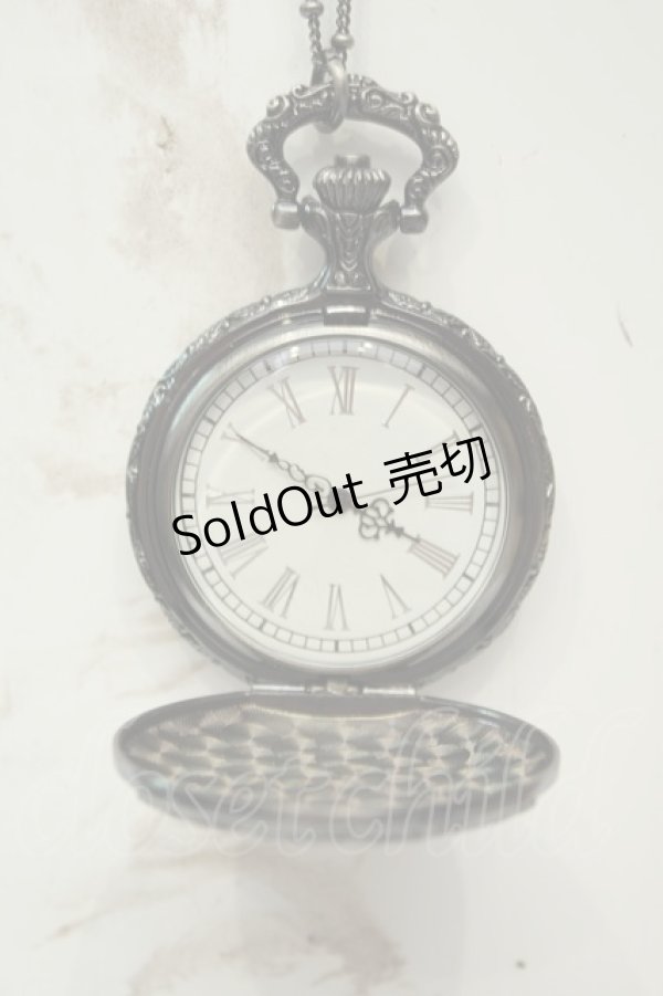 画像3: axes femme / 懐中時計ネックレス  シルバー O-26-02-06-1078-AX-AC-OW-OS (3)