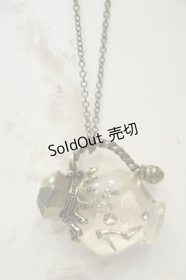 画像1: axes femme / 香水瓶封入ネックレス  ゴールド O-26-02-06-1080-AX-AC-OW-OS (1)